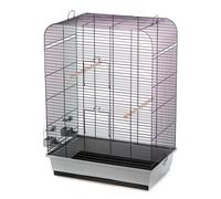 Cage pour oiseaux Duvoplus Nina Gris 54x34x75 cm
