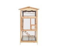 Cage pour oiseaux en bois HOME DELUXE PICO - 89 x 176 cm