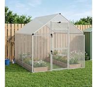 Cage pour oiseaux Maille en fil soudé Enclos extérieur Habitat jardin vidaXL vid