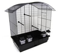 Cage pour Oiseaux - Non spécifié - Perruche Ondulée - 70cm x 42,5cm x 69cm - 2 portes - 4 abreuvoirs