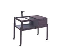 Cage Pour Petits Animaux En Bois Avec Pieds De Support Roues Pour Gecko Lézard