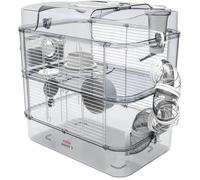 Cage Duo rody3. couleur Blanche. taille 41 x 27 x 40.5 cm H. pour rongeur