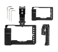 Cage pour reflex numérique Canon EOS M6MK II, structure creuse en alliage d'aluminium avec de multiples options de montage et une stabilité de