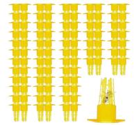Cage pour reines des abeilles, outils d'élevage pour apiculteurs, 100 pièces attrape-apiculteurs, attrape-reine des abeilles facile à utiliser pour les fournitures d'apiculture