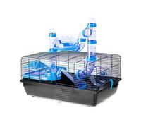 Cage pour rongeurs avec panaroma Duvoplus Jerry 1 Noir 58x38x45 cm