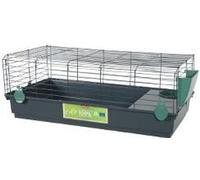 Cage pour rongeurs EHOP 100cm gris/vert avec équipement Zolux