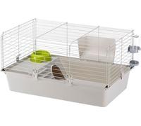 Cage pour rongeurs - Hamster 77 x 48 x 42 cm - FERPLAST - CAVIE 80X1 - 77 x 48 x 42 cm - Gris clair