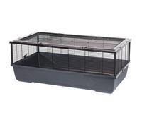 Cage pour rongeurs - INTER-ZOO - Bernie black - 100 x 54 x 39 cm - Gris - Montage facile