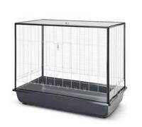 Cage pour rongeurs Nobby Pet Argus 120 Plexi Argenté 118x64x94 cm