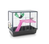 Cage pour rongeurs Nobby Pet Zeno 2 Noir 80x50x70 cm