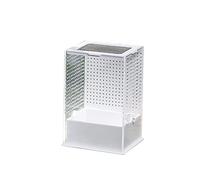 Cage pour terrarium pour tarentules, amphibiens, chenilles, escargots, boîte d'élevage en acrylique transparent
