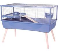 Cage rongeur surélevée - Zolux - Néolife - Pour cochon d'inde - 99 x 54 x 79 cm - Bleu