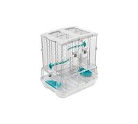 Cage Vision S01 Blanc/turquoise Blanc G