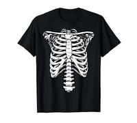 Cage squelette simple pour costume d'Halloween T-Shirt