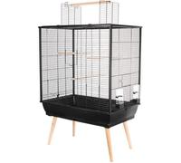 Cage surélevée Néo Jili pour oiseaux - ZOLUX - L 78 x P 47,5 x H 112 cm - 3 perchoirs - 2 abreuvoirs