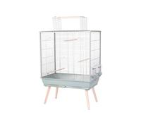 Cage surélevée pour oiseau Zolu Néolife Pour perruche calopsitte canari 81 48 1