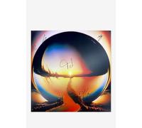 Cage The Elephant - Neon Pill Milky Clear Signed Vinyl LP Record, Cage The Elephant