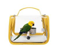 Cage Transport aviaire - Sac à Dos pour Volatile avec perchoir | Sachet Perruche | Léger, Fermetures aérées, Bretelles rembourrées, pour déplacement extérieur, Bivouac, Route, Vacances