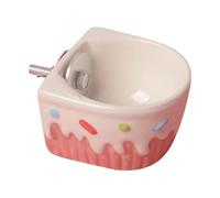 Cage Water Bowl, Ferret Food Bowl, Pet Squirrels Feeder Bowl, Small Animals, Cage Bowls, Easy to Install and Clean, Non-Slip Pet Feeder for Chinchillas, Sugar Gliders, Hedgehogs, Squirrels
