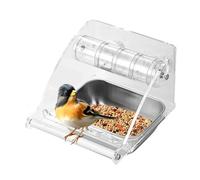 Cage Water Feeder Cup, Bird Food Bowl Feeder, Perch Stand Bird Feeder, Bird Feeder with Stand, Small Bird Water Feeder, Medium-Sized Bird Feeder, Parakeet Water Feeder, Parrot Food Feeder