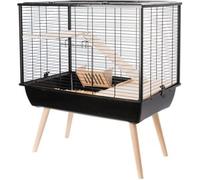 Zolux Cage pour grands rongeurs Neo Muki L77,5 x P47,5 x H87,5 cm Noire