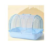 Cages à Oiseaux Bird Cage Parrot Special Out Pet Acrylic Confortable(Light Blue)