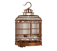 Cages à Oiseaux Cage à Oiseaux en Plastique for Usage Domestique, Portable, Facile Nettoyer, Petite Cage Interactive et Confortable