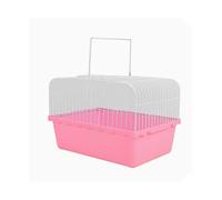 Cages à Oiseaux Cage à Oiseaux Portable for Perroquet for Une Utilisation en extérieur for Confortable(Pink)