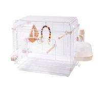 Cages À Oiseaux en Acrylique, Maison D'oiseau, Calopsitte, Pivoine, Grande Cage Ornementale
