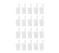 Cages à reine des abeilles 20 pièces |Escape - Isolateur d'abeille en plastique protégé |Outils d'élevage apicole/Introduction à la reine/Gestion des abeilles |Léger et robuste