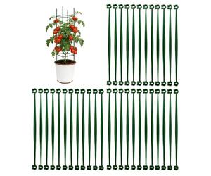 Cages à tomates pour Jardin - Support de jardinière grimpante Extensible de 36 pièces | Enjeux de Soutien aux | Jardinage de légumes Haricot Pois Poivre Fraise Raisin Vigne Treillis