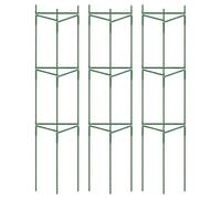 Cages à tomates Support - de Extensible Robuste, 3 pièces 152 cm, Treillis légumes pour Cage | Multipurpose Outdoor Indoor Utility Ergonomic Premium High-Performance