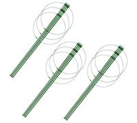 Cages à tomates - Tour avec Grille végétale et grimpantes - 3 pièces de Support de avec poteaux pour vis, Fleurs, Fruits et vases