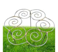 Cages de pivoines résistantes aux intempéries en métal pour fleurs lourdes, pivoines, roses, hortensias, tomates, légumes, jardin, terrasse, 40 cm