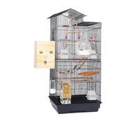 Cages de vol Cage à Oiseaux de Villa Luxe for perroquets, Nouveau Type Complet nichoir et nid
