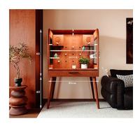 Cages de vol Grande Cage à Oiseaux for perroquets, Villa de Luxe avec Support en Bois Massif, Parfaite for Les