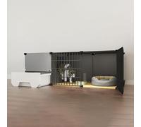 Cages for chats - Grande cage for chat, grand parc d'intérieur for chat, chenil for chat, hamac for chat, parc for animaux de compagnie, cage for petits animaux - for petits animaux, chiots, chatons,