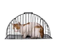 Cages pour Chats,Cage De Toilettage Et De Bain pour Chat - Outil en Maille Métallique pour Lavage et Toilettage des Animaux de Compagnie Voyage Trajet en Voiture Maison et Usage en Intérieur pour