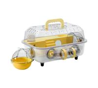 Cages pour Hamsters Enclos 2 Niveaux Détachable pour Petits Animaux