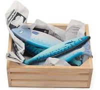 Cagette 6 poissons frais en bois - Accessoire dinette / marchande - Le Toy Van