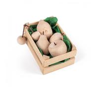 Cagette de fruits en bois naturel - ERZI - 5 pièces - pour enfant
