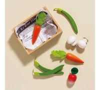 Le Toy Van – Jouet éducatif TV182 Caisse légumes Montessori bois FSC peinture à l'eau dès 2 ans