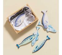 Le Toy Van Jeu éducatif TV184 boîte à poissons en bois Montessori FSC peintures à l'eau dès 2 ans