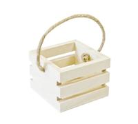 Cagette - Marque inconnue - Avec anse - Dimensions 5,5 x 5,5 x 4 cm - Style campagne