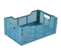 Cagette Pliable & Empilable "Emilie" 40cm Bleu Minéral Bleu G