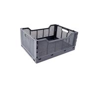 Cagette Pliable & Empilable Emilie 40cm Gris