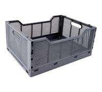 Cagette Pliable & Empilable Emilie 40cm Gris Gris G