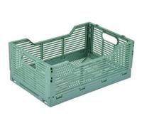 Cagette Pliable & Empilable "Emilie" 40cm Sauge G