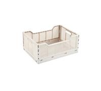 Homea - Cagette pliable FOLDY - Taille L - Beige - Foldy Douceur d'intérieur Beige G