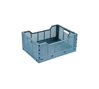Homea - Cagette pliable FOLDY - Taille L - Bleu - Foldy Douceur d'intérieur Bleu G